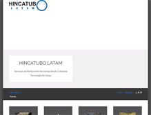Tablet Screenshot of hincatubo.com